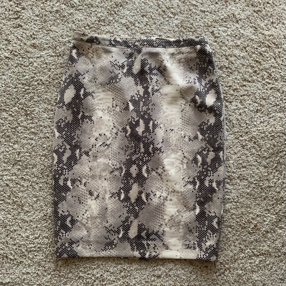 The Limited Snake Print Skirt